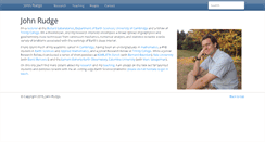 Desktop Screenshot of johnrudge.com