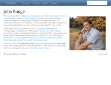 Tablet Screenshot of johnrudge.com